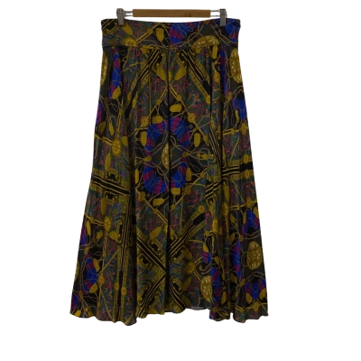 Sass & Bide Womens  Size 14 Midi Skirt Multicoloured / Pattern 