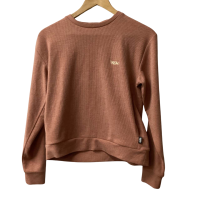 Mossimo Womens  Size 6 Long Sleeve Top Brown (b)
