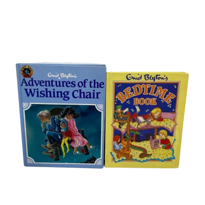 Enid Blyton Book Pair-The Adventures of the Wishing Chair and Bedtime Book!