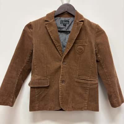  G E Boots Brown Jacket Size 8