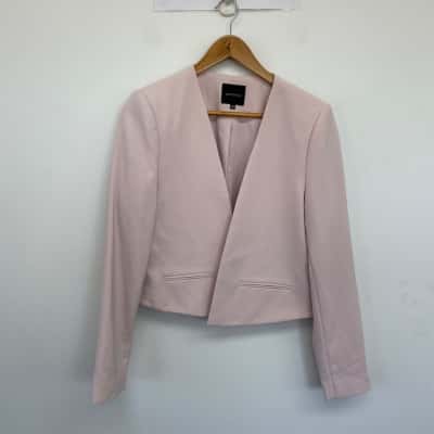 Portmans Light Pink Open Front Blazer  Size 12 