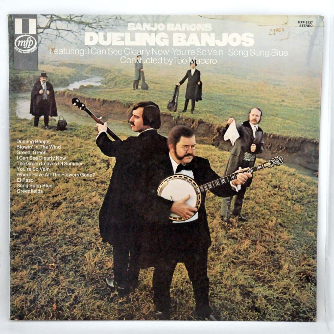 12" Vinyl Record Banjo Barons Dueling Banjos Released 1973