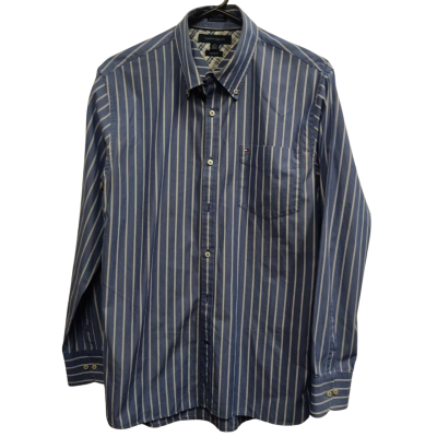 Tommy Hilfiger Blue / Striped / White  Men's  Size 17
