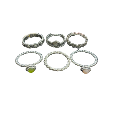 Pandora Rings (6) - Various Styles See Photos