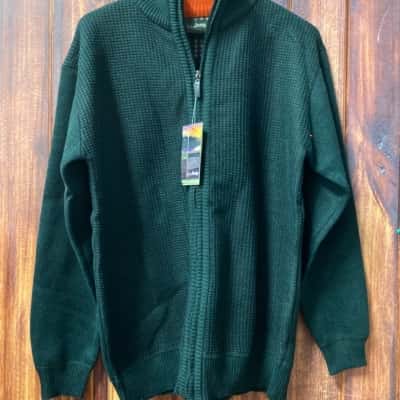 Jeep  zip up jumper   Size XXXL Green  new 