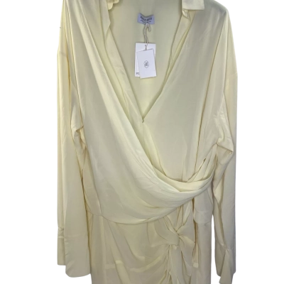 Peppermayo Womens  Size XXXXL Mini Dress Yellow 