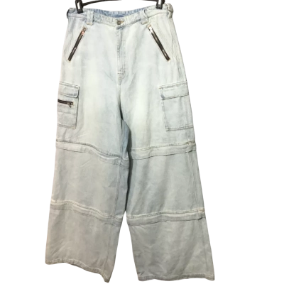 VETEMENTS Mens  Size 30 Baggy Jeans Blue 