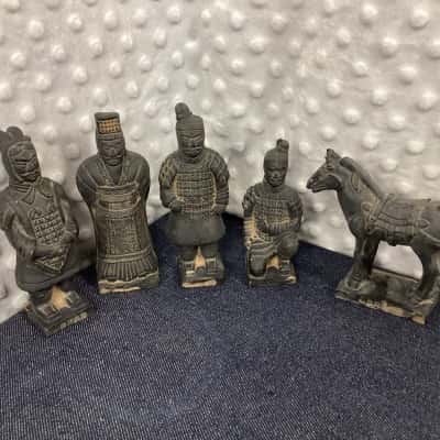 Miniature Terracotta Warriors Replica Set