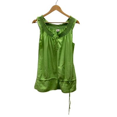 ESprit Womens  Size 10 Green Top