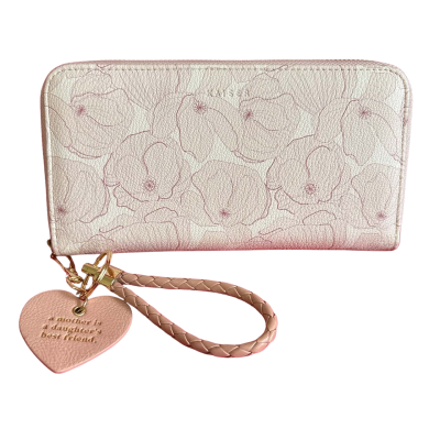  Women's Wallet Light Pink Floral 