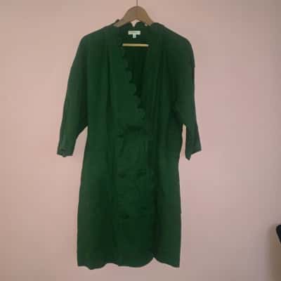 Oroton Womens  Size 16 Green Dress