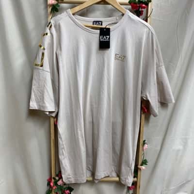 Mens Emporio Armani EA7 Crew Neck T-Shirt Size XL RRP $120