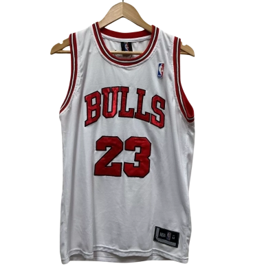 NBA Mens  Size M Jersey “Bulls Jordan 23”Red / White 
