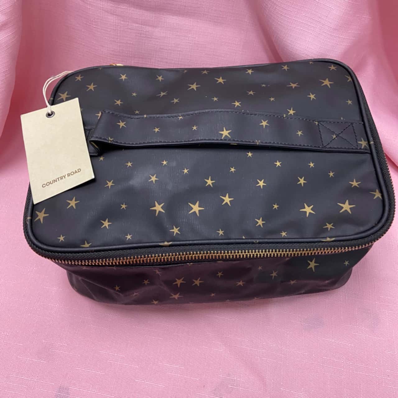 Country Road Womens Black / Gold Travel Accessory Bag(s)