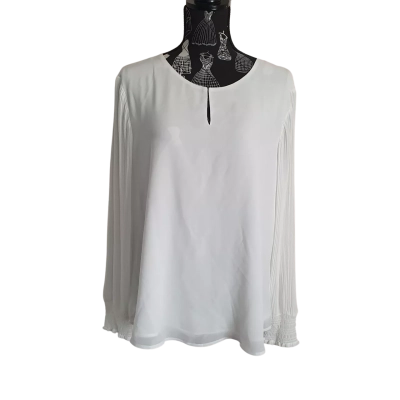 Jacqui-E Womens  Size 18 Blouse White BNWT