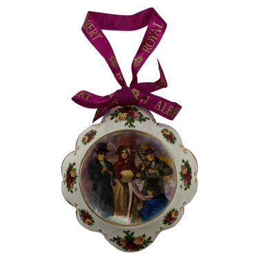 Vintage Royal Albert Christmas ornament