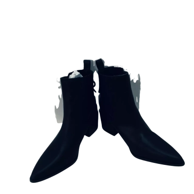 Verali Womens Black Softee Chelsea Ankle Boots