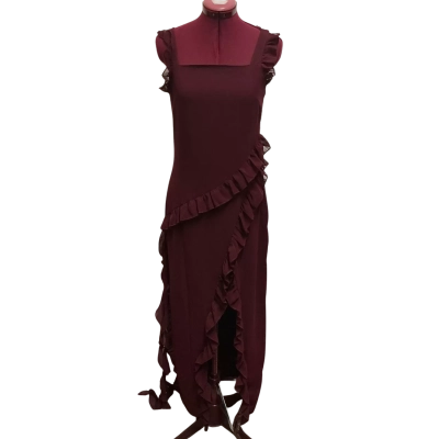 Singular Womens  Size S Maxi Dress Champagne 