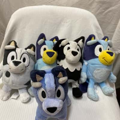 Bluey Plush Toys X5 