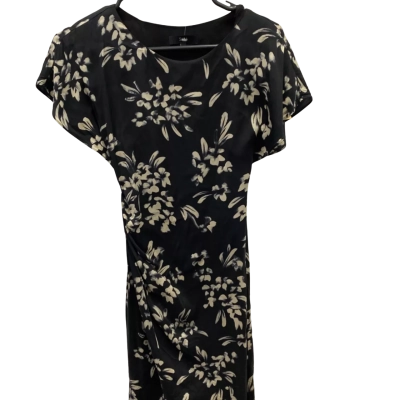 Saba Womens  Size 4 Floral Dress Black  
