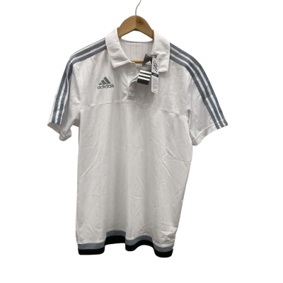 Adidas Mens Short Sleeve T-shirt Size L White BNWT