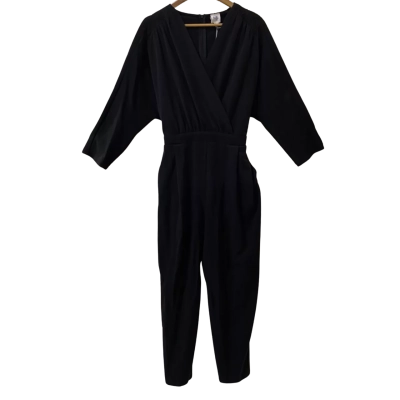  Belle Bird Womens  Size 18 Long Sleeve Jumpsuit Black  