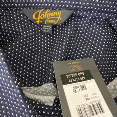 Johnny Bigg Mens  Size XXXXL Blue 
