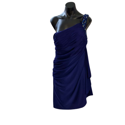 Mei mei  Womens  Size 14 Cocktail Dress Blue 