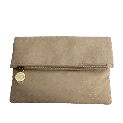  Womens Clutch Brown BVLGARI x Emirates Travel Pouch New 