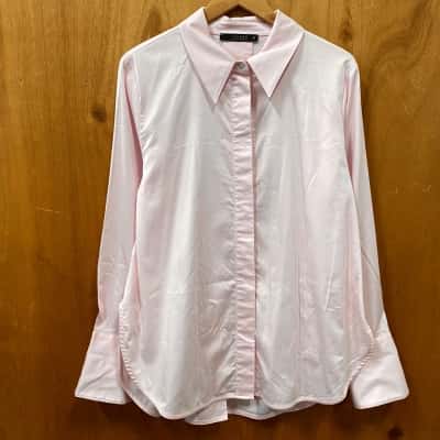 The Ark Light Pink Long Sleeve Shirt Size M