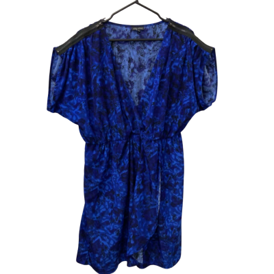 City Chic Womens  Size S Casual Dress / Midi Dress Black  / Blue 