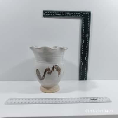 Vintage HandMade Signed Vase 