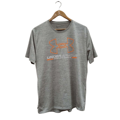 Under Armour Mens Size M Short Sleeve Shirt Olive (13)