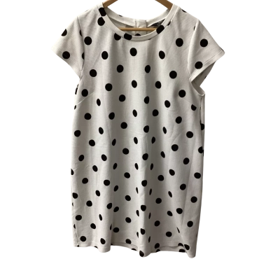  Womens  Size 18 Casual Dress Black  / White E