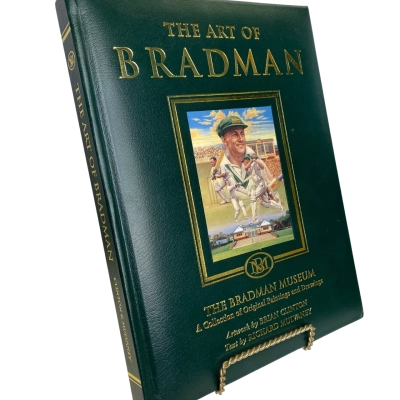 The Art of Bradman - Brian Clinton & Richard Mulvaney Hardcover 
