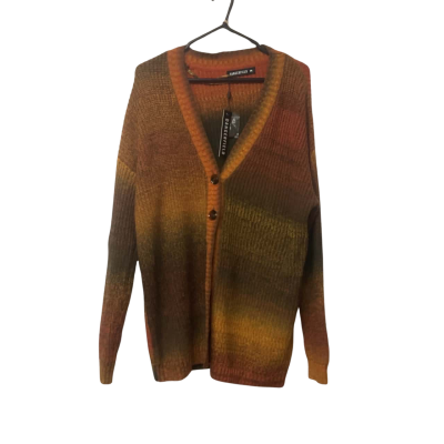 Womens Dangerfield Size M Gradient Oversize Cardigan