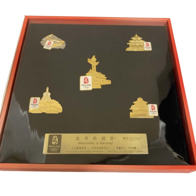 Beijing 2008 Olympic Badge Set of 5