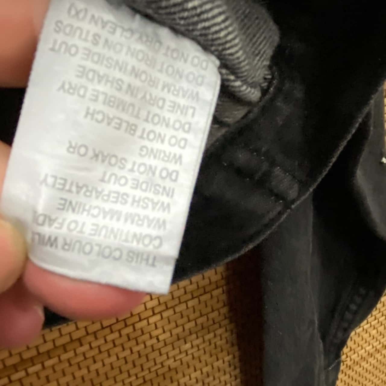 Ally Fashion Womens Size 10 / S Denim Jacket Black cropped with stud detail crop As new(s)