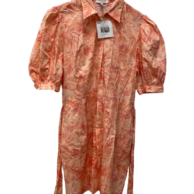 Pasduchas Womens  Size 16 Blouse Floral / Peach 