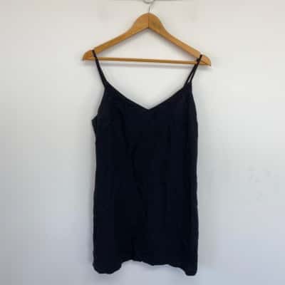 Rhythm Classics Black Sleeveless Mini Dress  Size 12 