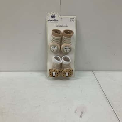 First Steps Kids 2 Pair Rattle Socks Set