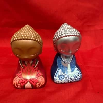 2 x Little Buddha Figurines Series 2 