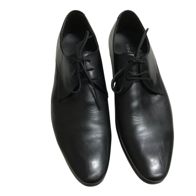 Windsor Smith Mens  Size 7 Black Leather "Rocket" Dress Shoe 