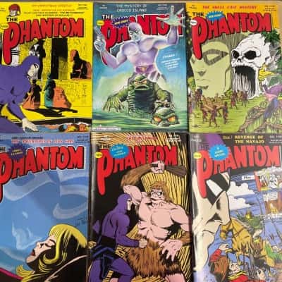 Bundle 3) 6 The Phantom Comics including 1 Special Edition