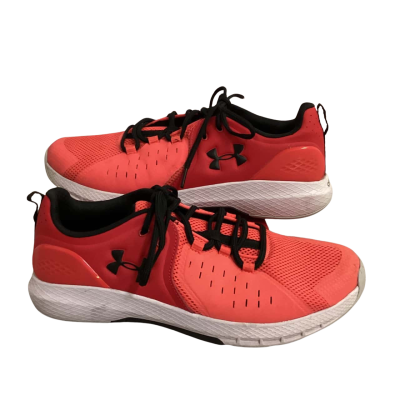 Under Armour Mens  Size 12 Sneakers Black  / Orange 