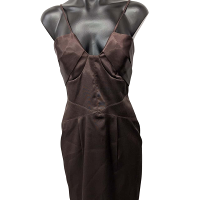 Cooper St Womens Brown Mini Sleeveless Dress 