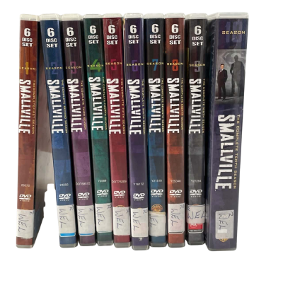 Smallville DVDs Seasons 1 - 10