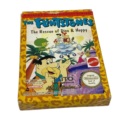 The Flintstones - Rescue of Dino & Hoppy 1991 NES /Instructions