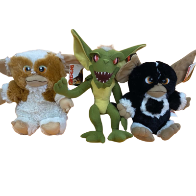 Gremlins. Plush toys x 3 