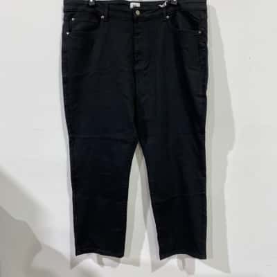 Just Jeans Womens  Size 22 Black  